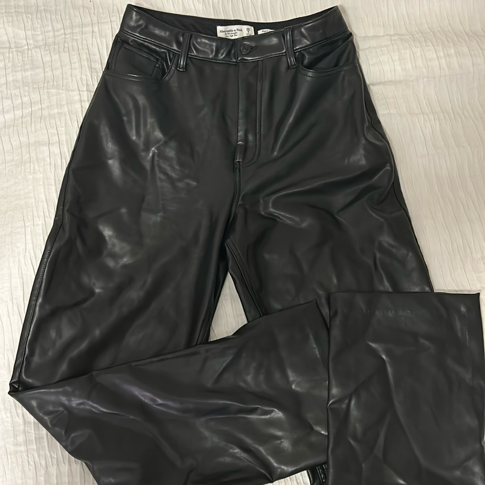 Abercrombie leather pants